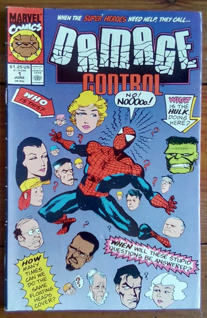 Damage Control 1, Vol. 3, Marvel Comics, June 1991, Fn