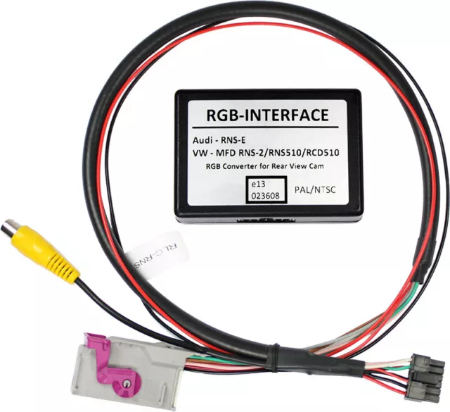 RGB Converter für Rückfahrkamera (RNS-E)