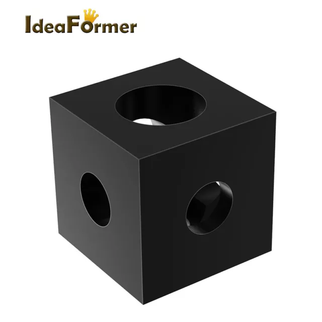 3D Printer 2020 Aluminum Cube Prism Connector V-slot Three Way Corner Bracket. 2