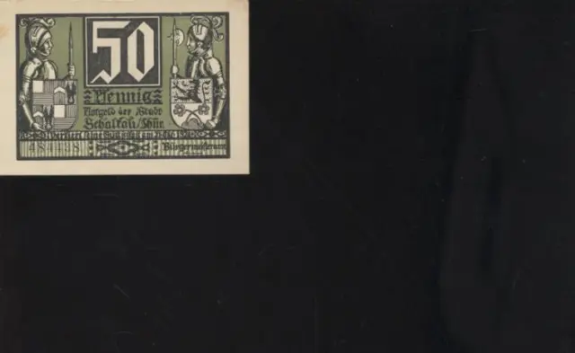 (500785)   Notgeld Schalkau 50 Pf 10/1921