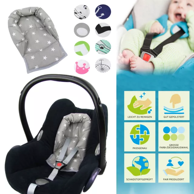 Bambiniwelt Appuie-Tête Repose-Tête pour Coques Bébé De Maxi Cosi Cabriobox