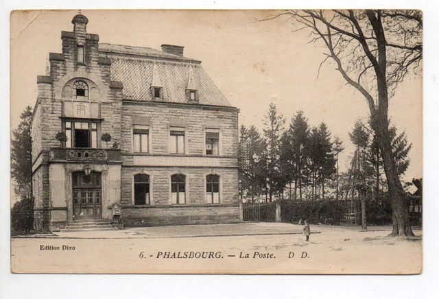 PHALSBOURG Pfalsburg Moselle CPA 57 la poste