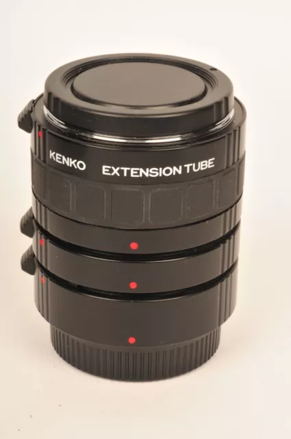Kenko Extension Tube Set DG for Nikon Autofocus Macro / Close Up Work