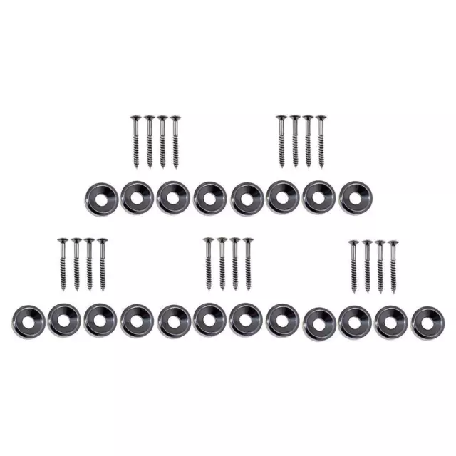 5 Sets(20 Pieces) Guitar Neck Mounting Ferrules Body Neck