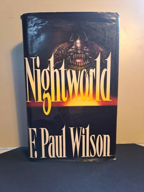 Nightworld F.Paul Wilson Hardcover – UK First Edition 1992 Horror - Ex Library