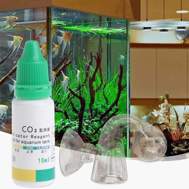 Drop Checker AQUARIUM CO2 MONITOR, CO2 Glass Drop Checker, Aquarium tanks CO2 ...