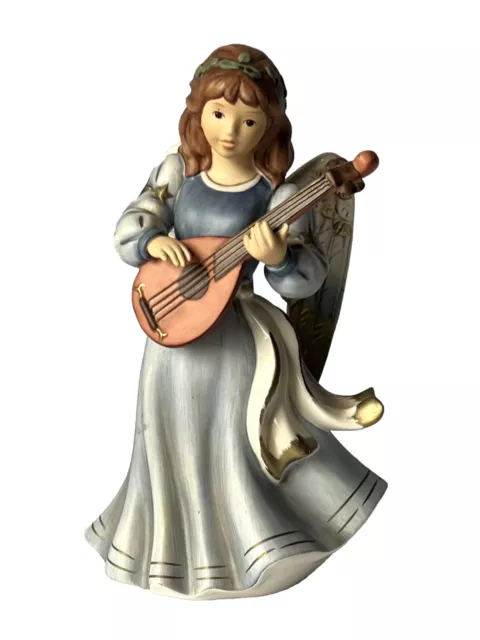 Goebel Figurine 41-268 Angel With Lute 7 7/8” Perfect Condition Fast Shipping