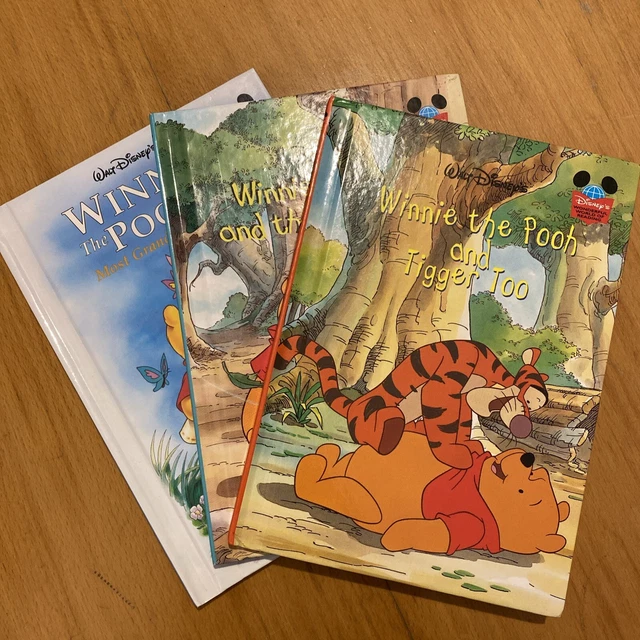 WINNIE THE POOH - Disney's Wonderful World Of Reading - 3 Book Set £6. ...