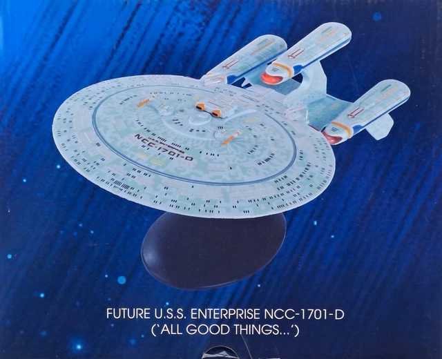 USS Enterprise NCC-1701-A Eaglemoss Star Trek Starships Collection Die