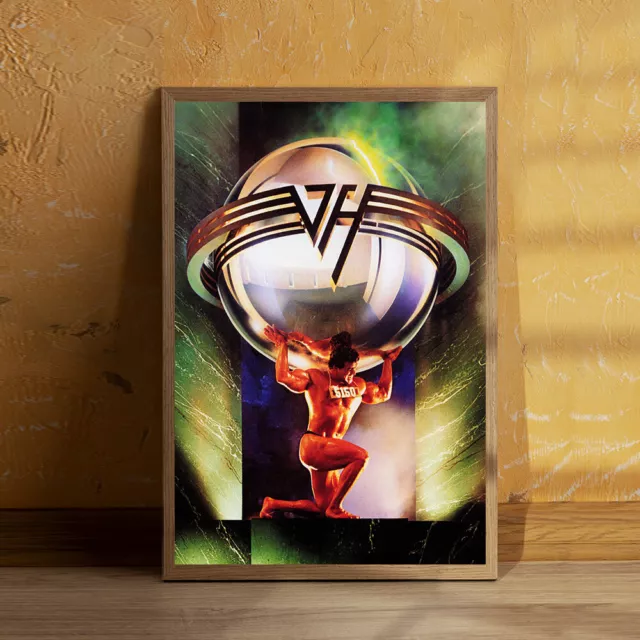 5150 - Van Halen Album Poster 20x30" Custom Canvas Music Poster