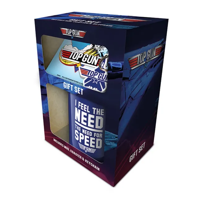 Top Gun The Need For Speed Official Mug Coaster and Keychain 