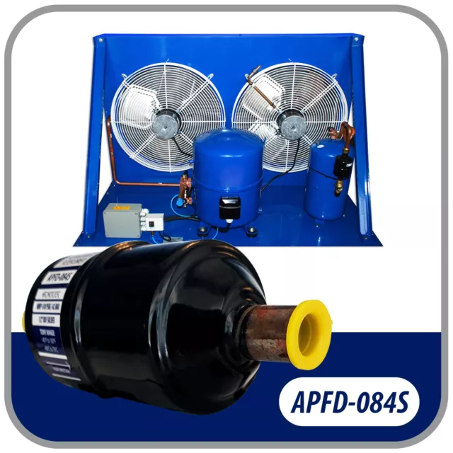 Appli Parts APFD-084S 1/2 in Liquid Line Refrigerant AC Filter Drier hvac Refrig 3