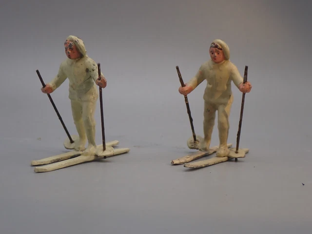 ANCIENNE FIGURINES ALU QUIRALU chasseur alpin mitrailleuse EUR 12,00