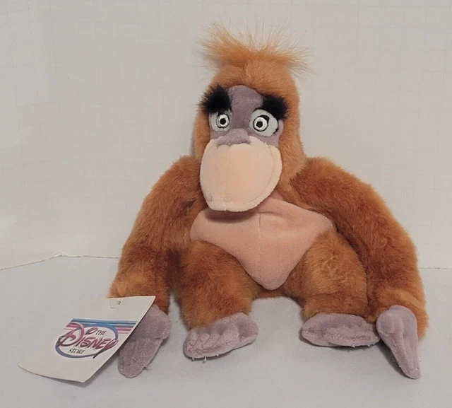 DISNEY STORE MINI Bean Bag King Louie 8" Jungle Book NWT 8.99 PicClick