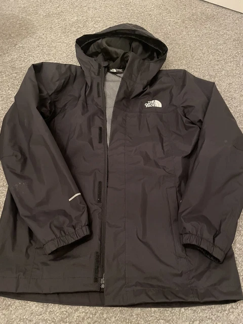 Giacca North Face ragazzi grande nera