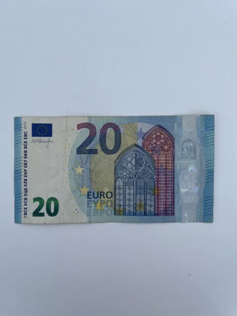 Banconota 20 Euro Rarissima 6 Numeri Uguali Identici E Consecutivi Nella Serie  2