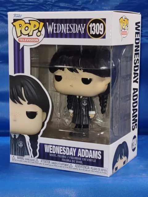 Wednesday Addams Funko Pop Vinyl Figure #1309 Jenna Ortega Netflix Burton