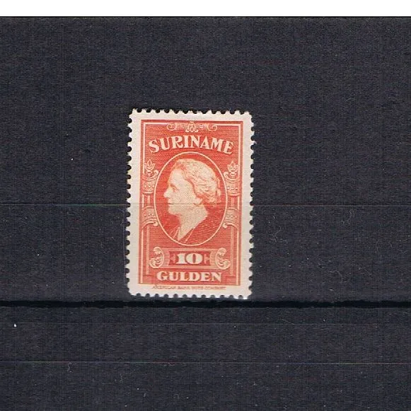 Suriname 1945 Freimarke 264 10 Gulden Ungebraucht/MLH