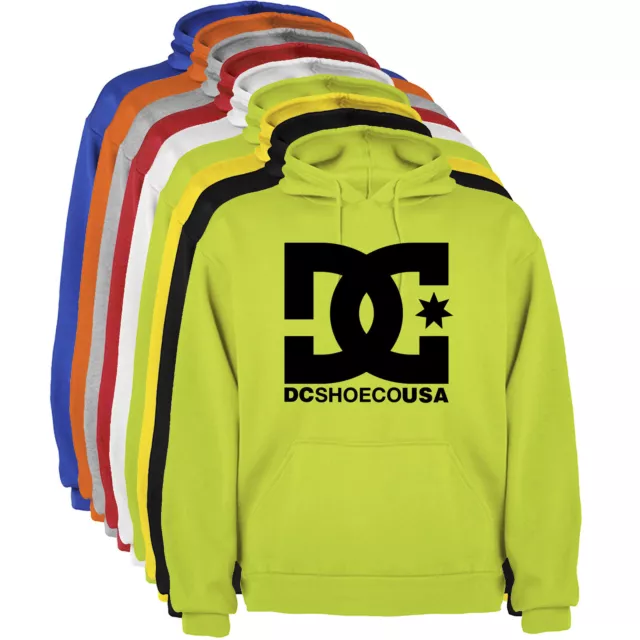 Sudadera NO OFICIAL estampado Capucha DC logo Letras Hombre colores y tallas