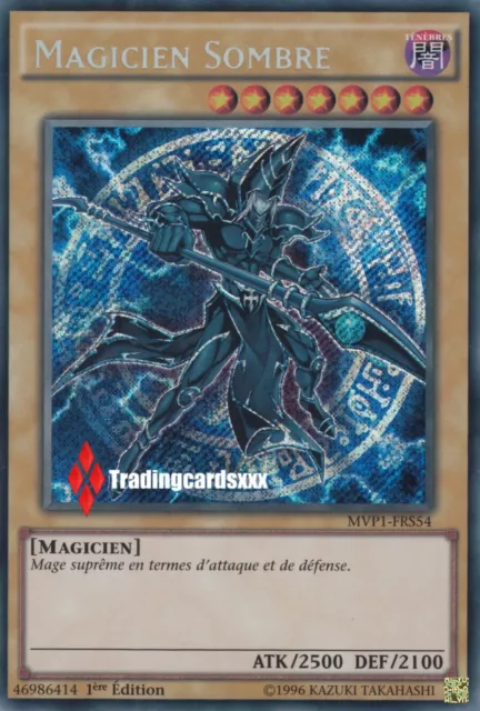 ♦Yu-Gi-Oh!♦ Magicien Sombre (des Ténèbres) : MVP1-FRS54 -VF/Secret Rare-