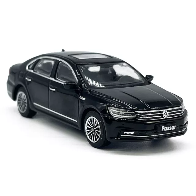 2019 Passat Modell Spielzeug Maßstab 1/64 Die Cast Mini Spielzeugauto Schwarz