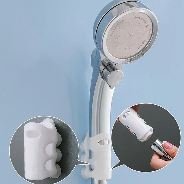 Cabezal de ducha de baño Soporte móvil Potente asiento de succión Chuck ventosa 10