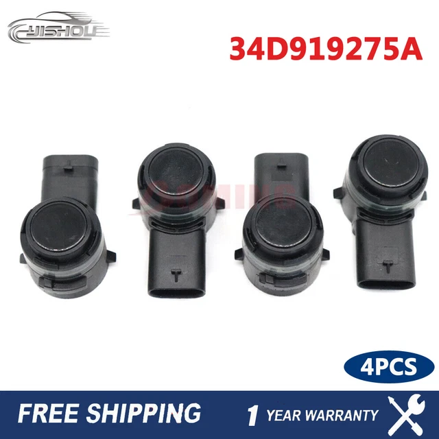 4PCS New PDC Parking Sensor For Audi VW Porsche Panamera Cayenne 911 34D919275A