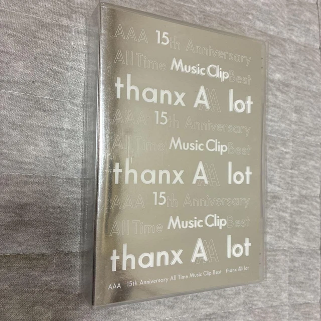 AAA 15TH ANNIVERSARY All Time Music Clip Best thanx AAA lot