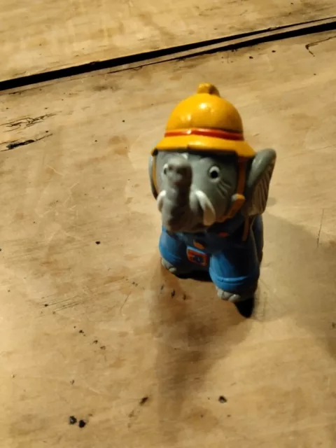 Bully Benjamin Blümchen Figuren Hör&Lies 1984 Feuerwehr und Wetter Elefant