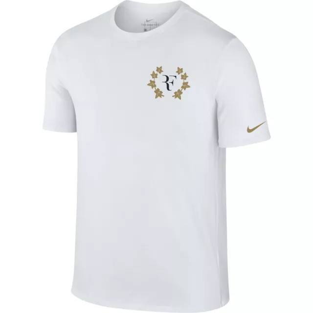 Nike Tennis Roger Federer Shirt 19 Grand Slams Celebration NEW