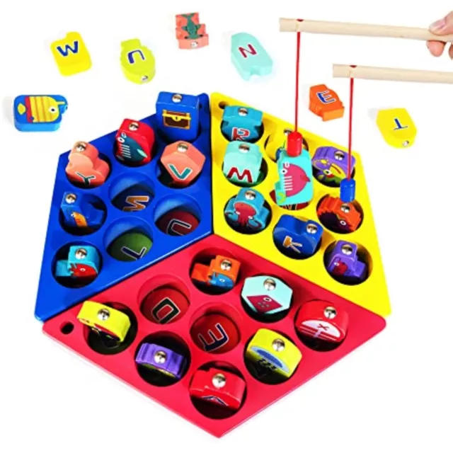 TODDLERS FINE MOTOR Skills Educational Learning Toys Fishing Game Toy Kids  Gifts £8.99 - PicClick UK