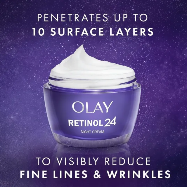 Olay Regenerist Retinol 24 Night Cream Facial Moisturiser , 50ml,