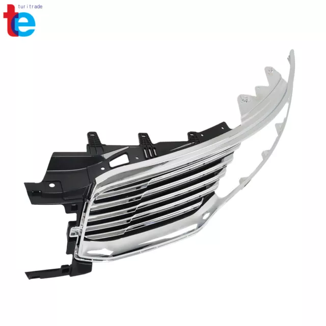 For 2016 2017 2018 Lincoln MKX Left Side Front Grille Grill Assembly Chrome 2