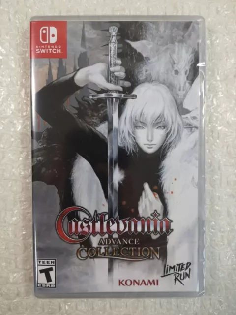 Castlevania Advance Collection Switch Usa New (Aria Of Sorrow Cover) (Limited Ru