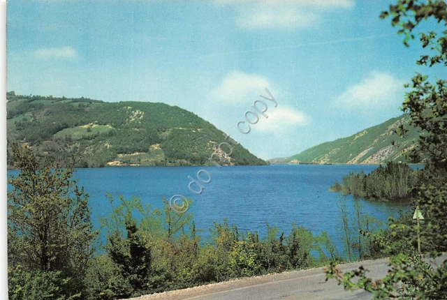 Cartolina Mignano diga 1982