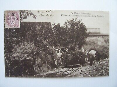 1910 CPA MAROC CASABLANCA une casbah sur la route du Boucheron ET1460B 