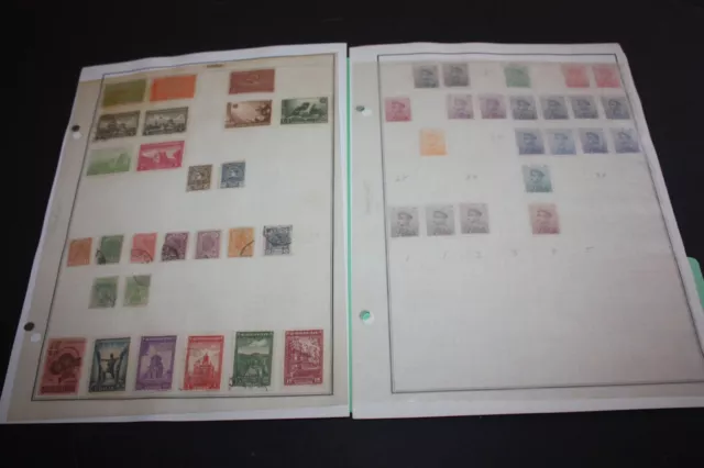 Serbia Lot Of 75+ Stamps On Album Pages  Great Value Includes Nice Early