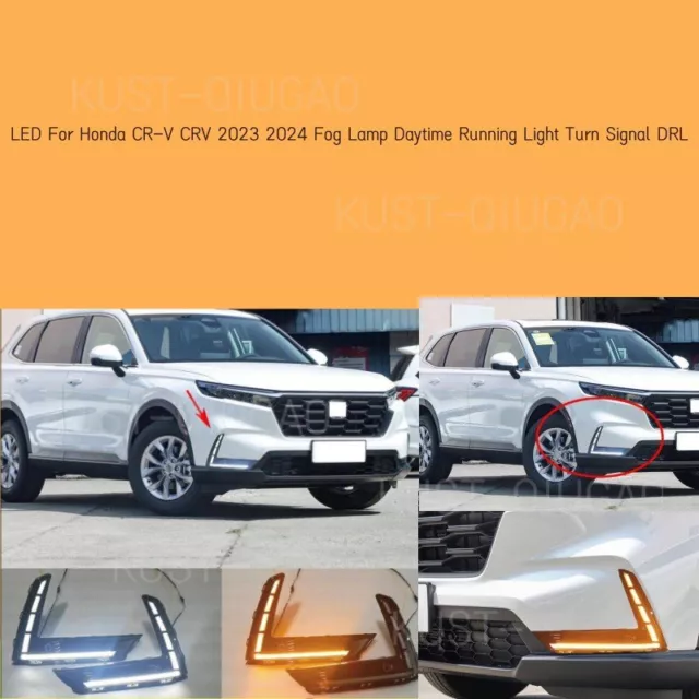 LED FOR HONDA CRV CRV 2025 2025 Fog Lamp Daytime Running Light Turn