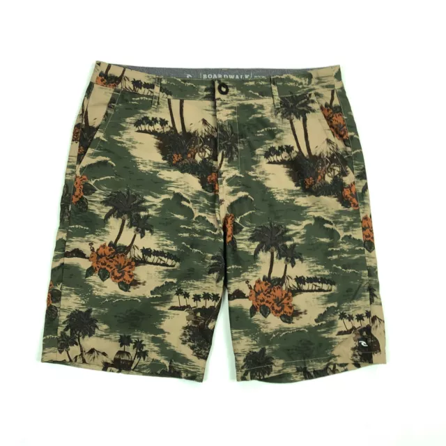 Rip Curl Boardwalk Shorts Mens 33 Hybrid Tropical Walkshorts