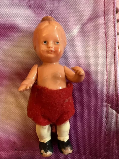 Alte Kleine Puppe ,EDI,Vintage