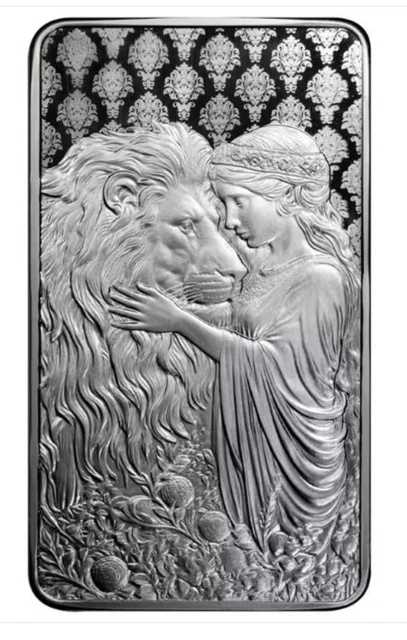 2021 1 OZ 9999 Silver Una and the Lion Great Britain Royal Mint