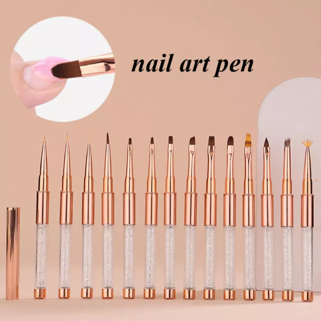 Nail Art Brush Design Dotting Painting Drawing Polish Pen Manicure Decor Tool