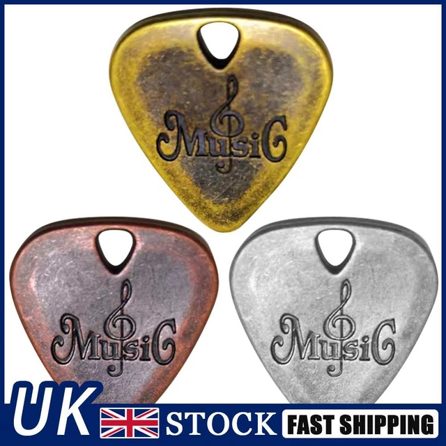 Zinc Alloy Guitar Pick Plectrum for Electric Guitar Musical Instrument Accessory