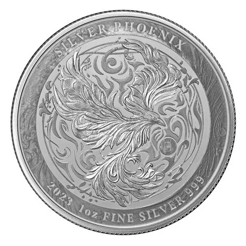 NIUE 2 Dollars Argent 1 Once Phoenix 2023