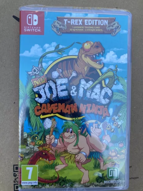 New Joe & Mac Caveman Ninja Switch Euro New (En/Fr/Es/De/It)