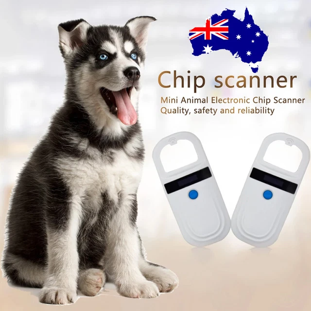 Pet Microchip Scanner Portable Handheld Animal Chip Reader Pet Microchip Reader