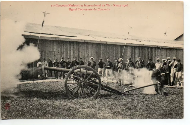 ESSEY LES NANCY - Meurthe et Moselle - CPA 54 - 1906 Shooting Competition Grill