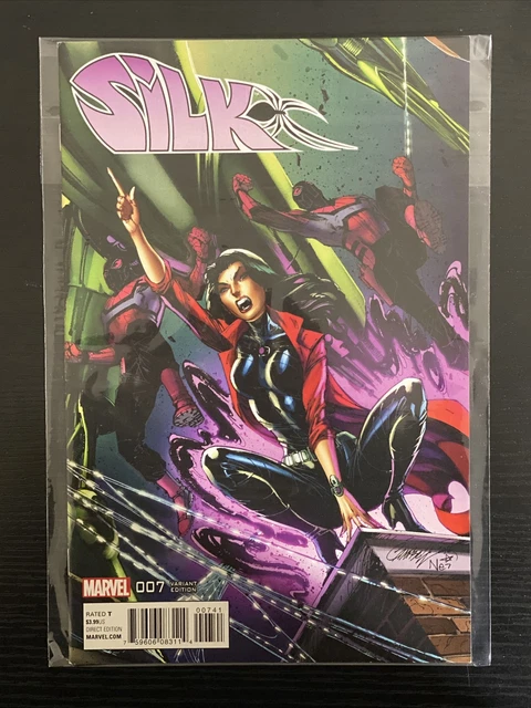 Silk Vol 2 #7 Marvel (2016)  J Scott Campbell Connecting Variant Comic