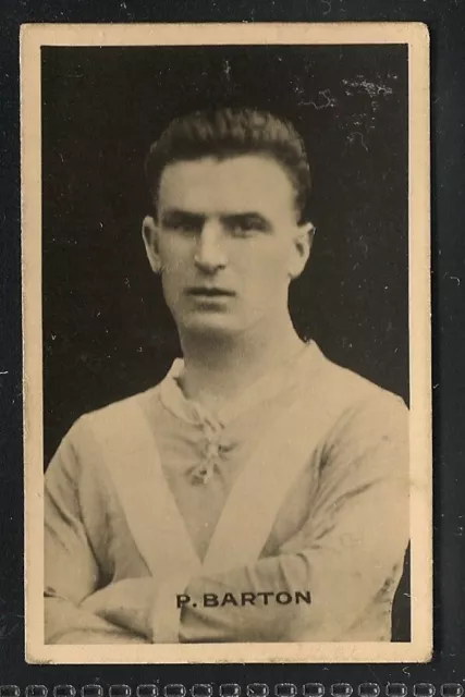 THOMSON, Famous British Footballers, PERCY BARTON, BIRMINGHAM, VG, 1921
