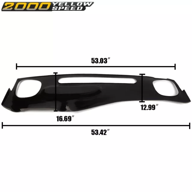 Fit For 1999-2002 Chevy S-10 S-15 Blazer GMC Pickup Front Dash Board Cover Cap 2